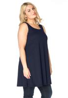 Yoek Top wide bottom | Blauw | Maat 54/56