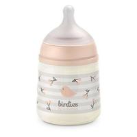 SUAVINEX Birdies Babyfles - SX Pro S Speen - 150 ml - 0 tot 3 maanden - Roze