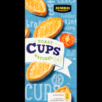 Jumbo Toast Cups Naturel 130 g