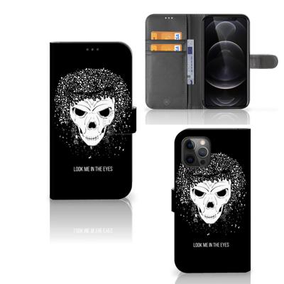 Telefoonhoesje met Naam Apple iPhone 12 Pro Max Skull Hair Telefoonhoesje met Naam Apple iPhone 12 Pro Max Skull Hair