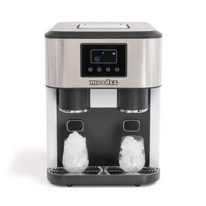Moodzz - mz2302 - ijsblokjesmachine en waterdispenser - ijsblokjes - crushed ice - gekoeld water