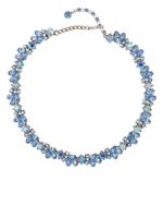 Susan Caplan Vintage collier Trifari serti de cristaux (années 1950) - Argent