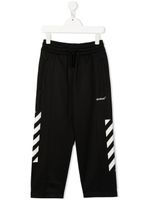 Off-White Kids pantalon de jogging à logo - Noir - thumbnail