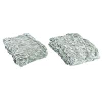 Dekbedden DKD Home Decor Groen 150 x 125 x 1 cm (2 Stuks)