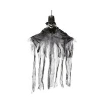 Horror/halloween decoratie skelet/geraamte spook bruidegom pop - hangend - 70 cm - thumbnail