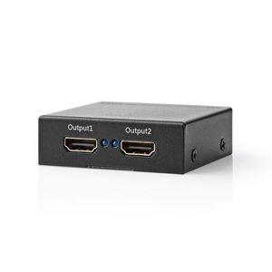 HDMI-Splitter | 2-Poorts - 1x HDMI-Ingang | 2x HDMI-Uitgang | 4K2K@60FPS / HDCP2.2