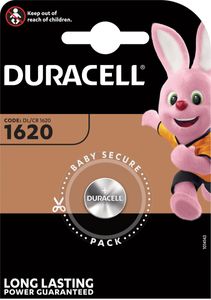 Duracell knoopcel Specialty Electronics CR1620, blister van 1 stuk