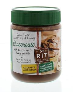 De Rit Chocoreale hazelnootpasta natural sweetener bio