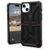 iPhone 15 Plus UAG Monarch Kevlar Hybride Hoesje - Zwart