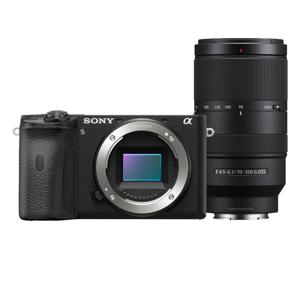 Sony A6600 body zwart + 70-350mm F/4.5-6.3 G OSS