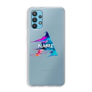 Abstract Spectrum: Samsung Galaxy A32 4G Transparant Hoesje