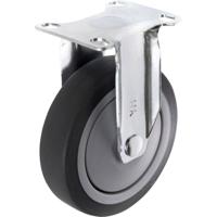 TOOLCRAFT TO-5137923 Bokrol 100 mm met schroefplaat Draagvermogen (max.): 65 kg