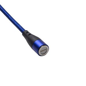 Akyga USB-kabel USB-A stekker, USB-C stekker 1.00 m Blauw AK-USB-42