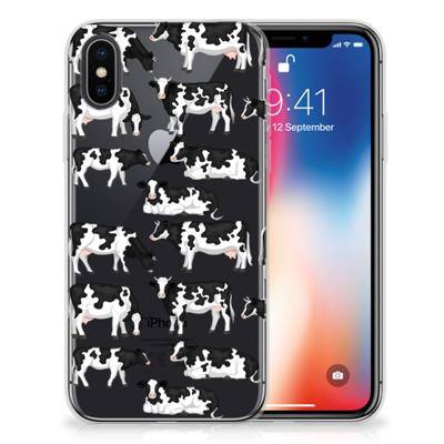 Apple iPhone X | Xs | TPU Hoesje | Koetjes