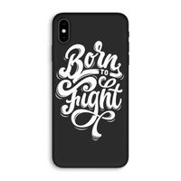 Born to Fight: iPhone XS Max Biologisch afbreekbaar hoesje