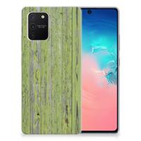 Samsung Galaxy S10 Lite | Bumper Hoesje | Green Wood