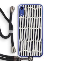 Moroccan stripes: Honor Play 8A Transparant Hoesje met koord