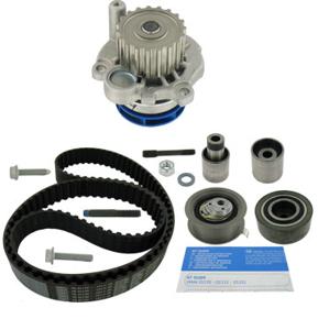 Waterpomp + distributieriem set SKF, u.a. für VW, Audi, Seat, Skoda