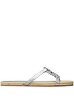 Tory Burch espadrilles Bombé Miller - Argent Tory Burch espadrilles Bombé Miller - Argent