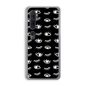 Eye pattern #3: Xiaomi Mi Note 10 Pro Transparant Hoesje