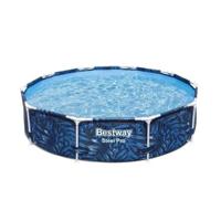 BESTWAY Bovengrondse Tubular Pool - Steel Pro - 305 x 66 cm - Rond