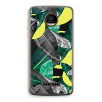 Fantasie jungle: Motorola Moto Z Force Transparant Hoesje