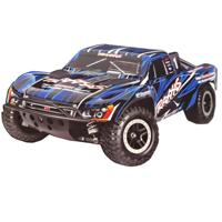 Traxxas Slash 4x4 VXL HD Clipless Brushless Short Course RTR - Blauw
