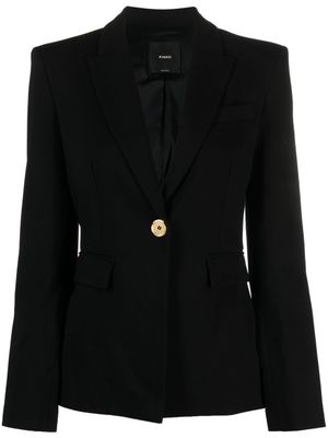 PINKO blazer à simple boutonnage - Noir