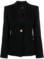 PINKO blazer à simple boutonnage - Noir