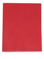 Smythson carnet en cuir à logo - Rouge