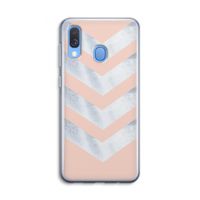 Marmeren pijlen: Samsung Galaxy A40 Transparant Hoesje