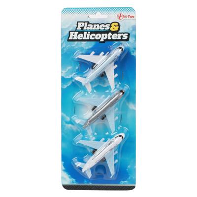 Toi-Toys Airbus vliegtuigen, 3st.