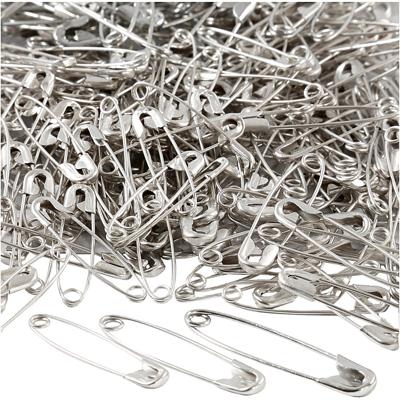 Creativ Company Veiligheidsspelden, l: 28+31+36 mm, dikte 0,7-0,8 mm, zilver, 600 stuk/ 1 doos