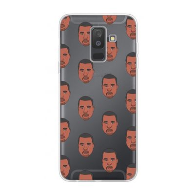 Kanye Call Me?: Samsung Galaxy A6 Plus (2018) Transparant Hoesje