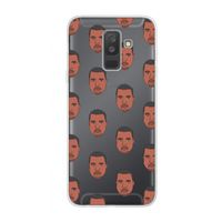 Kanye Call Me?: Samsung Galaxy A6 Plus (2018) Transparant Hoesje