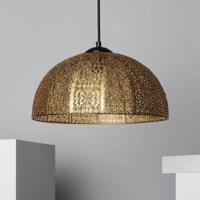 Hanglamp metaal &apos;Anor&apos; goud E27 fitting modern metaal 35cm