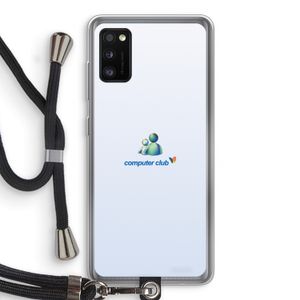 MSN: Samsung Galaxy A41 Transparant Hoesje met koord