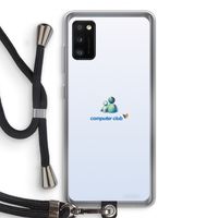 MSN: Samsung Galaxy A41 Transparant Hoesje met koord