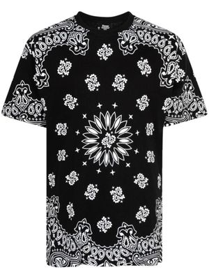 Supreme x Hanes lot de deux t-shirts à imprimé bandana - Noir
