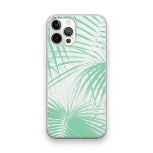 Palmbladeren: iPhone 12 Pro Transparant Hoesje