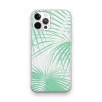 Palmbladeren: iPhone 12 Pro Transparant Hoesje