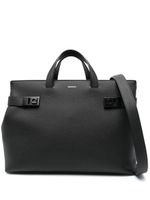 Ferragamo sac en cuir - Noir