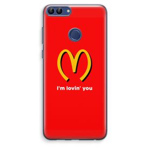 I'm lovin' you: Huawei P Smart (2018) Transparant Hoesje