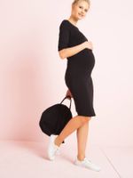 Zwangerschaps-potloodjurk zwart