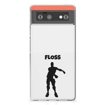 Google Pixel 6 Telefoonhoesje met Naam Floss Google Pixel 6 Telefoonhoesje met Naam Floss