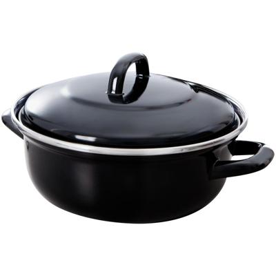 BKFortalit braadpan 24 cm Pan Zwart