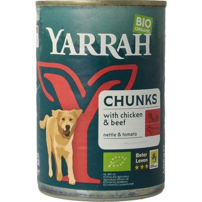Yarrah Hond brok rund in saus bio
