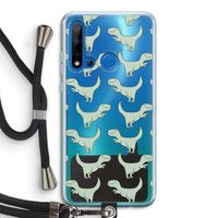 Dinos: Huawei P20 Lite (2019) Transparant Hoesje met koord
