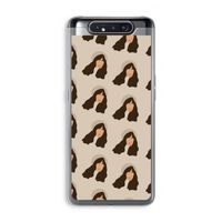 Bonjour mon amour: Samsung Galaxy A80 Transparant Hoesje