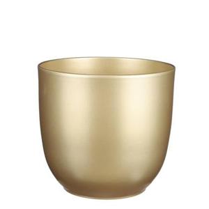 Mica Decorations Tusca Bloempot - H23 x Ø 25 cm - Goud